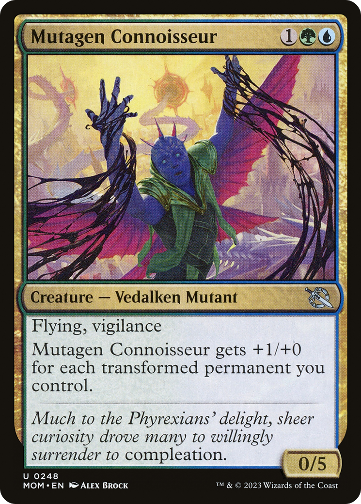 Mutagen Connoisseur [March of the Machine] | Jomio and Rueliete's Cards and Comics