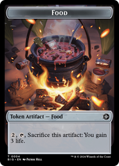 Mercenary // Food (0004) Double-Sided Token [Outlaws of Thunder Junction Tokens] | Jomio and Rueliete's Cards and Comics