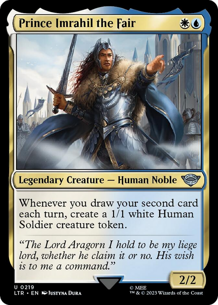 Prince Imrahil the Fair [The Lord of the Rings: Tales of Middle-Earth] | Jomio and Rueliete's Cards and Comics