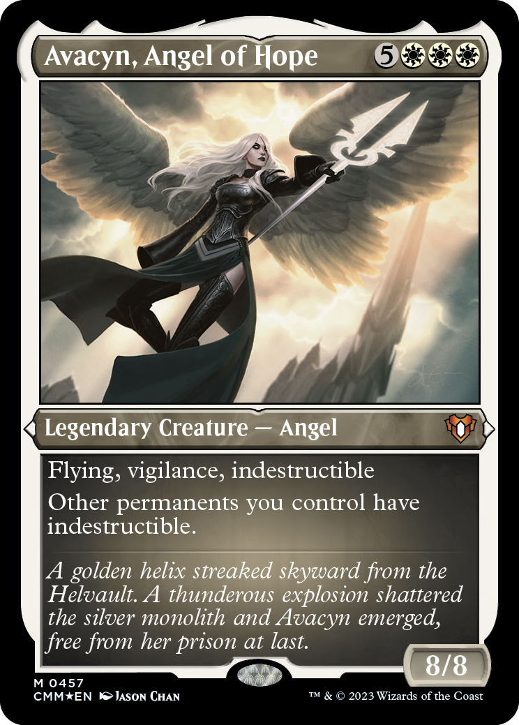 Avacyn, Angel of Hope (Foil Etched) [Commander Masters] | Jomio and Rueliete's Cards and Comics