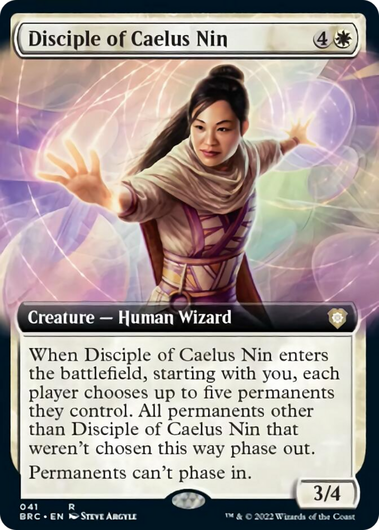 Disciple of Caelus Nin (Extended Art) [The Brothers' War Commander] | Jomio and Rueliete's Cards and Comics