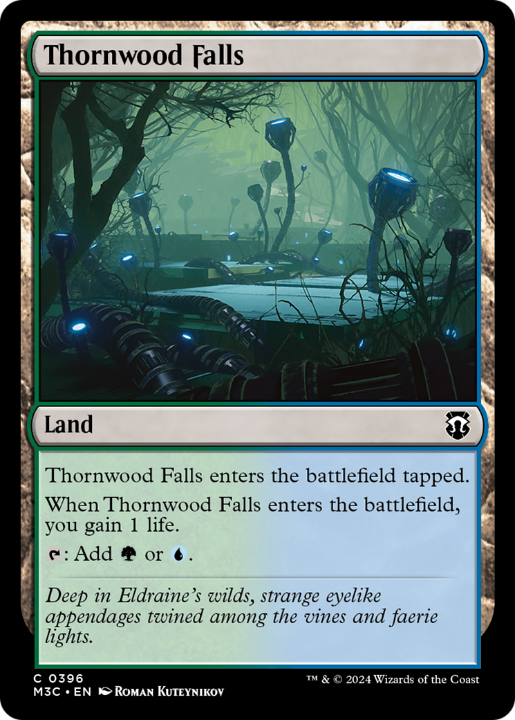 Thornwood Falls (Ripple Foil) [Modern Horizons 3 Commander] | Jomio and Rueliete's Cards and Comics