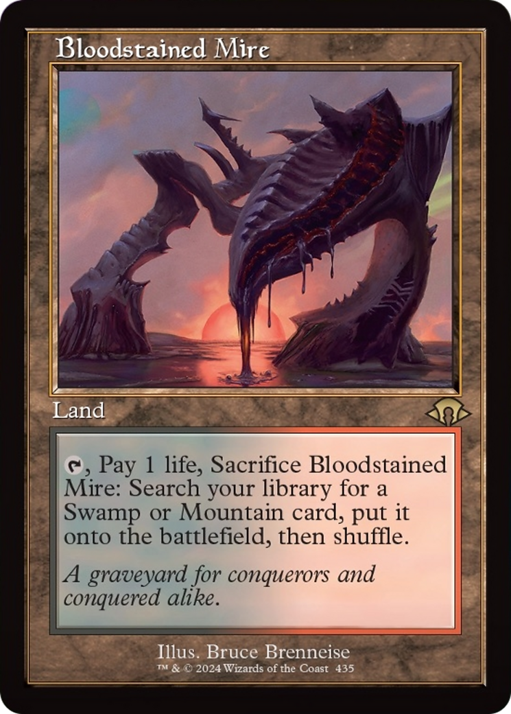 Bloodstained Mire (Retro) [Modern Horizons 3] | Jomio and Rueliete's Cards and Comics