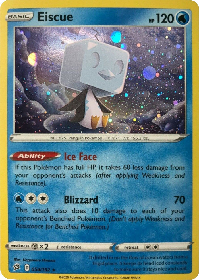Eiscue (054/192) (Cosmos Holo) [Sword & Shield: Rebel Clash] | Jomio and Rueliete's Cards and Comics
