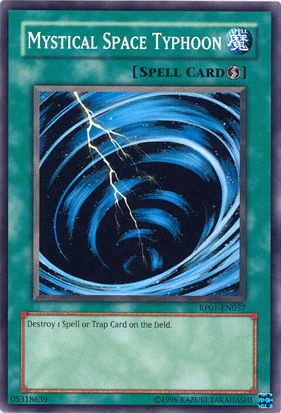 Mystical Space Typhoon [RP01-EN057] Common | Jomio and Rueliete's Cards and Comics