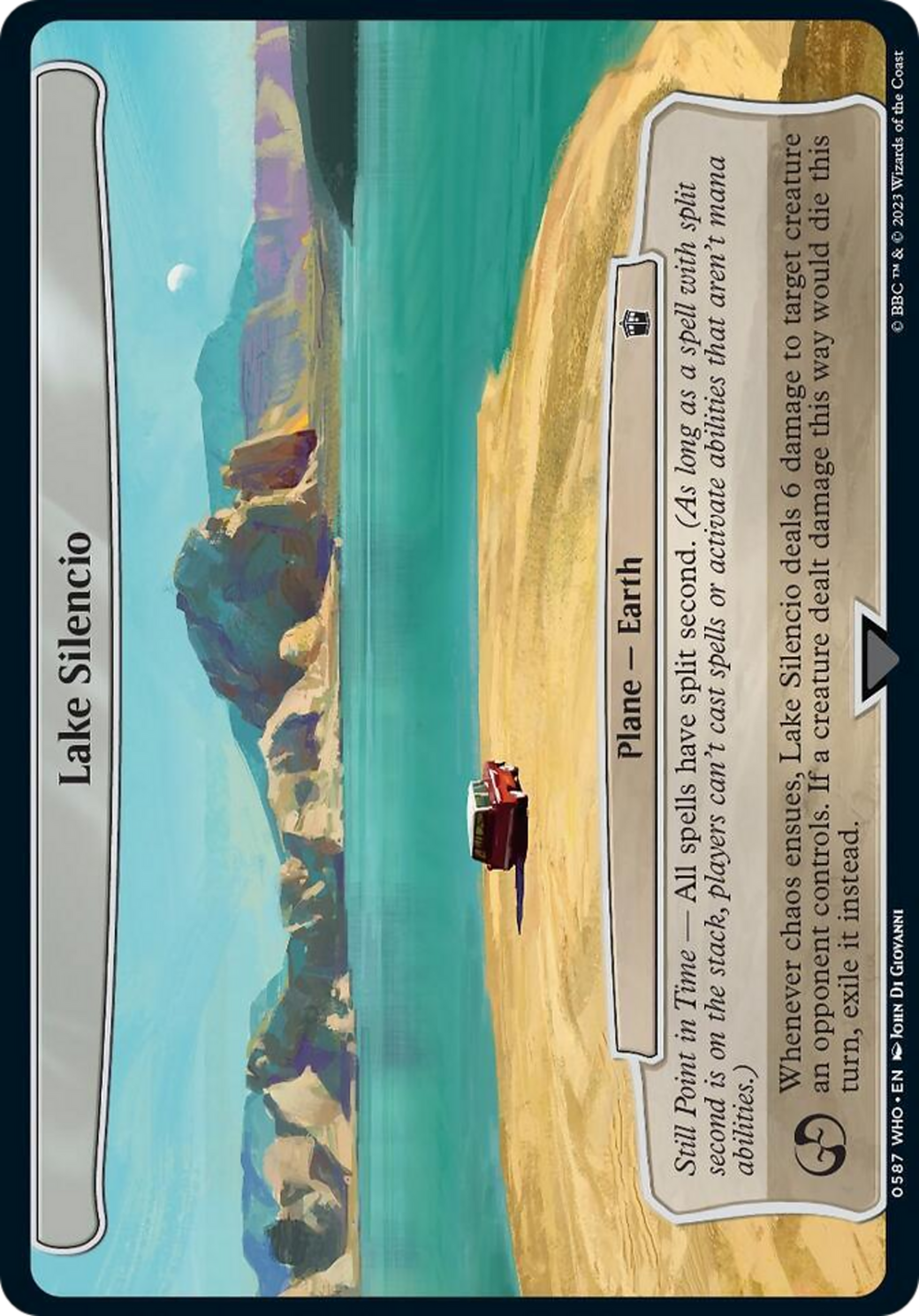 Lake Silencio [Doctor Who] | Jomio and Rueliete's Cards and Comics