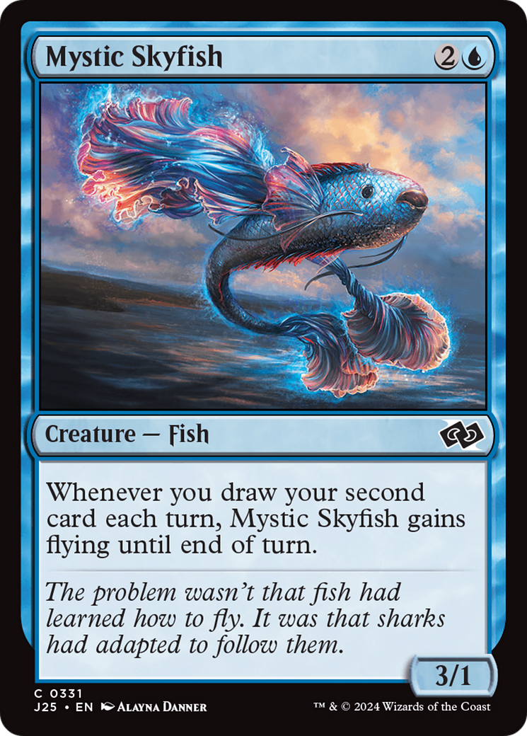 Mystic Skyfish [Foundations Jumpstart] | Jomio and Rueliete's Cards and Comics