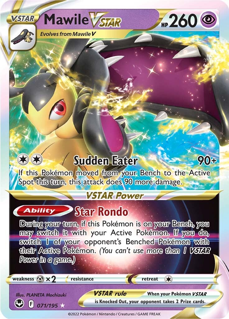 Mawile VSTAR (071/195) [Sword & Shield: Silver Tempest] | Jomio and Rueliete's Cards and Comics