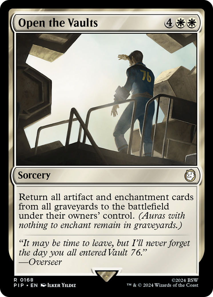 Open the Vaults [Fallout] | Jomio and Rueliete's Cards and Comics