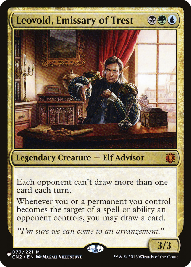 Leovold, Emissary of Trest [The List] | Jomio and Rueliete's Cards and Comics