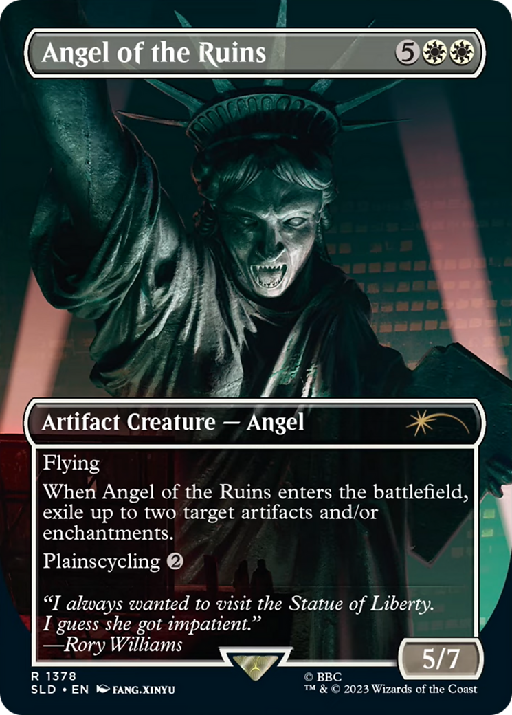 Angel of the Ruins (1378) [Secret Lair Drop Series] | Jomio and Rueliete's Cards and Comics