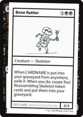 Bone Rattler (2021 Edition) [Mystery Booster Playtest Cards] | Jomio and Rueliete's Cards and Comics
