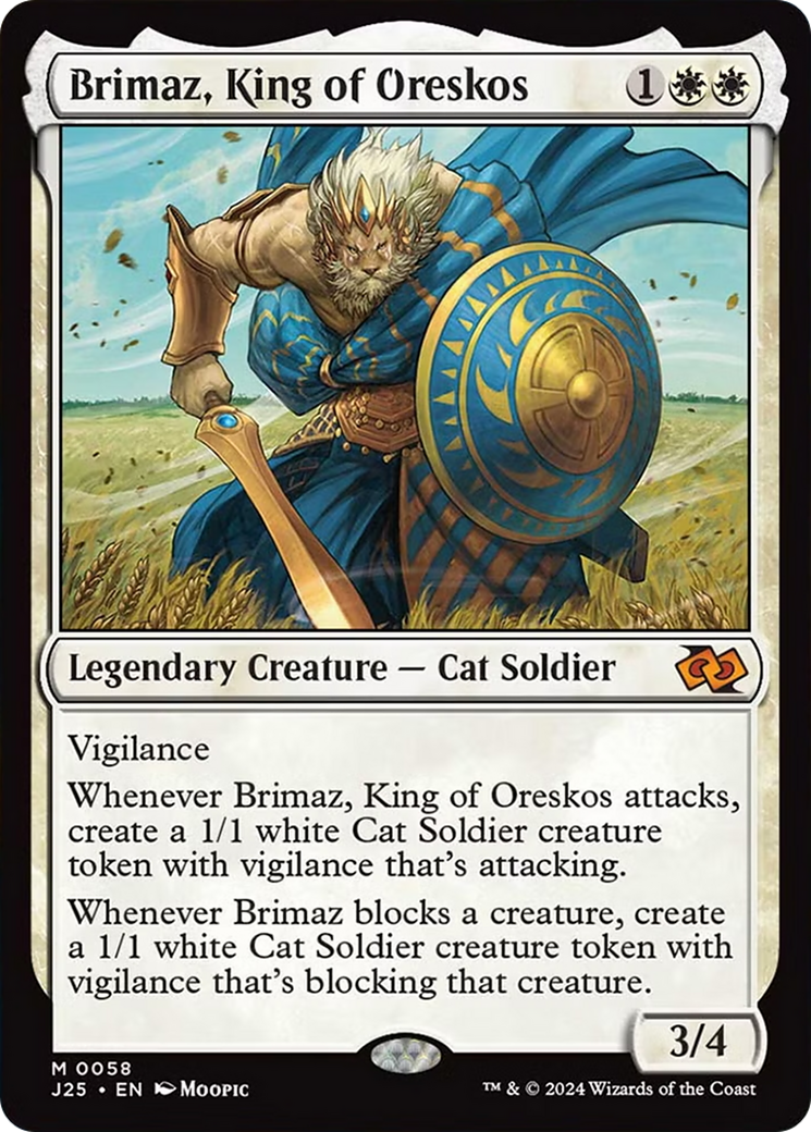 Brimaz, King of Oreskos (Anime) [Foundations Jumpstart] | Jomio and Rueliete's Cards and Comics