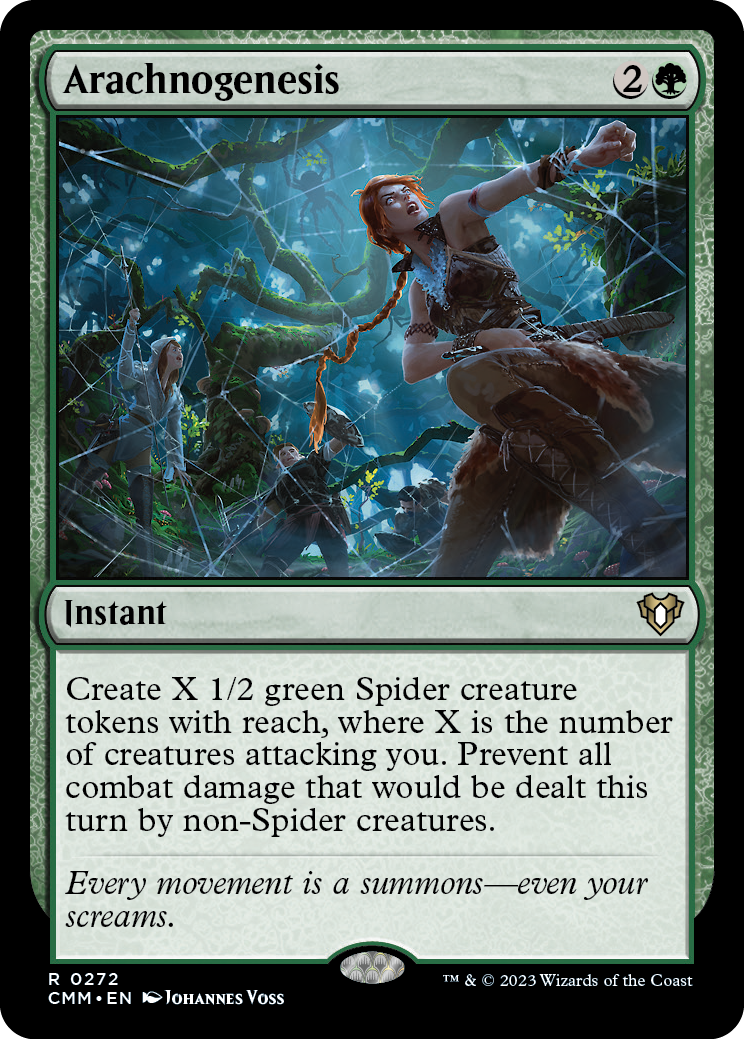 Arachnogenesis [Commander Masters] | Jomio and Rueliete's Cards and Comics