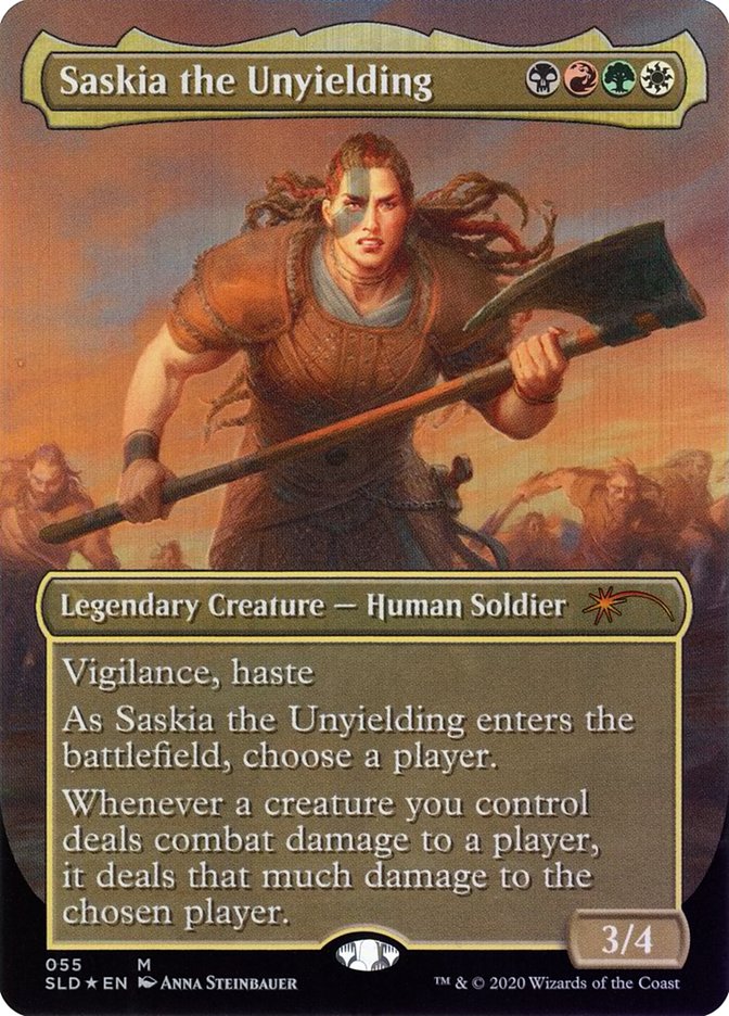 Saskia the Unyielding [Secret Lair Drop Series] | Jomio and Rueliete's Cards and Comics