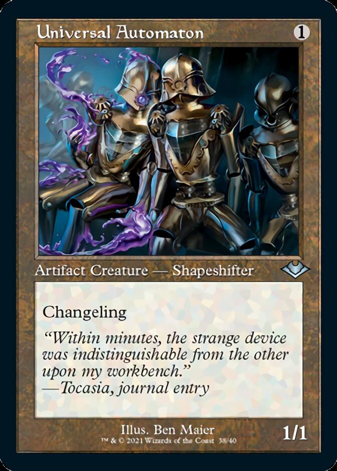 Universal Automaton (Retro) [Modern Horizons] | Jomio and Rueliete's Cards and Comics