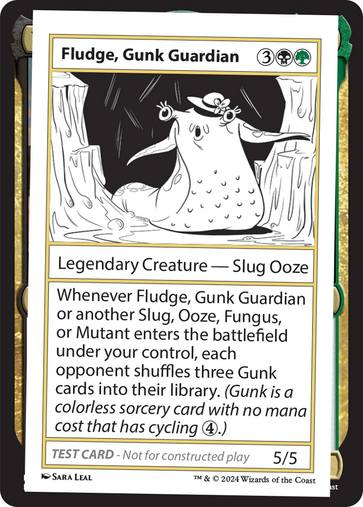 Fludge, Gunk Guardian [Mystery Booster 2 Playtest Cards] | Jomio and Rueliete's Cards and Comics
