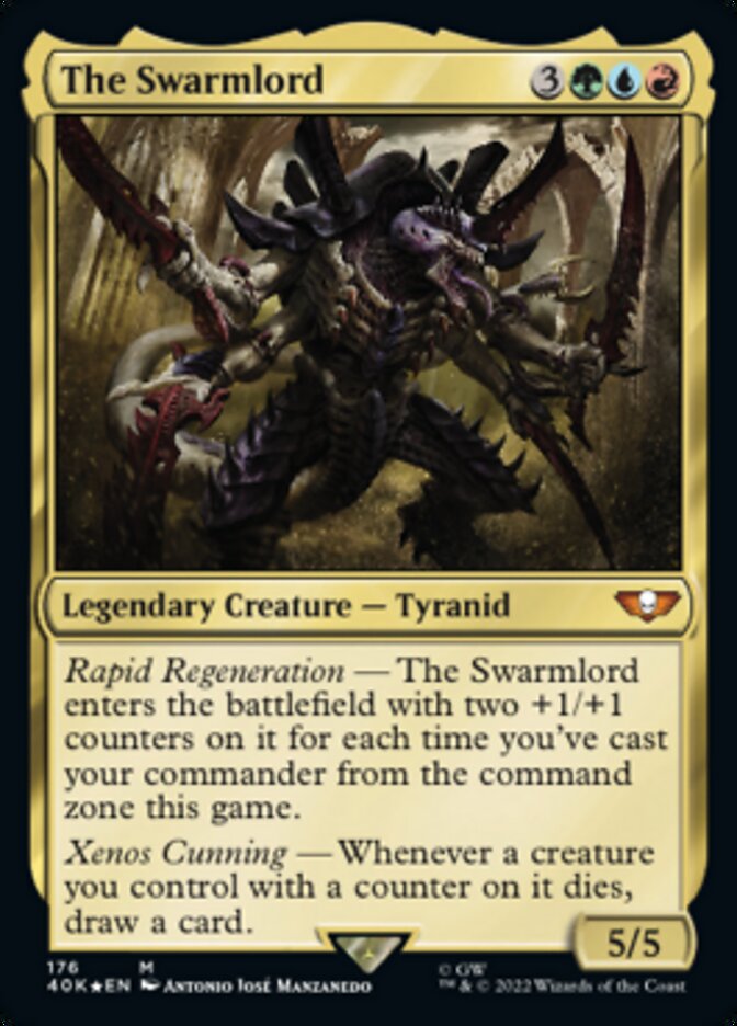 The Swarmlord [Warhammer 40,000] | Jomio and Rueliete's Cards and Comics