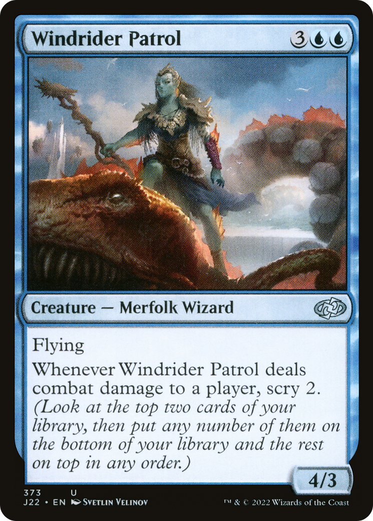 Windrider Patrol [Jumpstart 2022] | Jomio and Rueliete's Cards and Comics