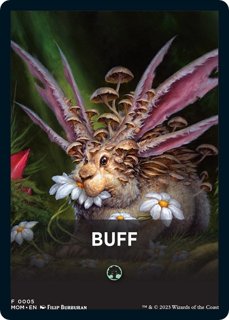 Buff Theme Card [March of the Machine Tokens] | Jomio and Rueliete's Cards and Comics
