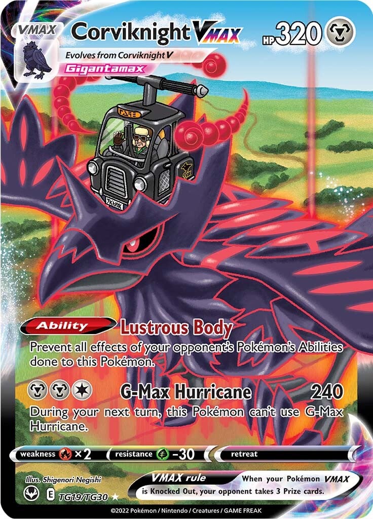 Corviknight VMAX (TG19/TG30) [Sword & Shield: Silver Tempest] | Jomio and Rueliete's Cards and Comics