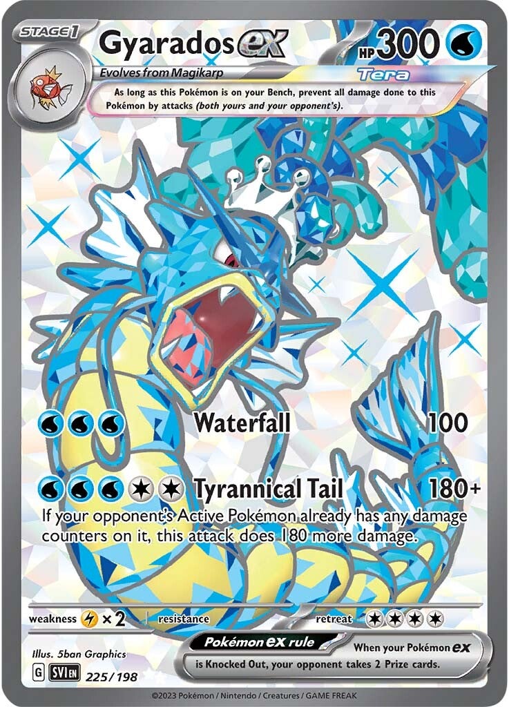Gyarados ex (225/198) [Scarlet & Violet: Base Set] | Jomio and Rueliete's Cards and Comics