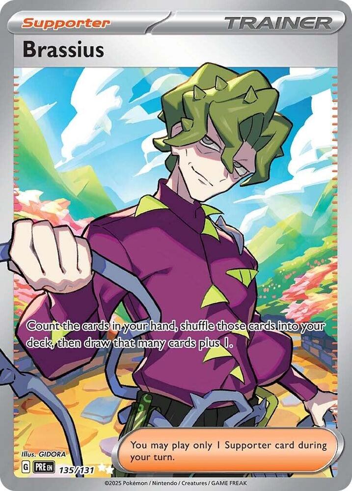 Brassius (135/131) [Scarlet & Violet: Prismatic Evolutions] | Jomio and Rueliete's Cards and Comics