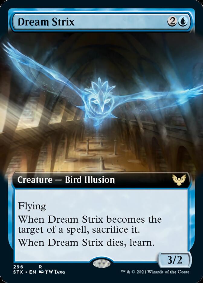 Dream Strix (Extended Art) [Strixhaven: School of Mages] | Jomio and Rueliete's Cards and Comics
