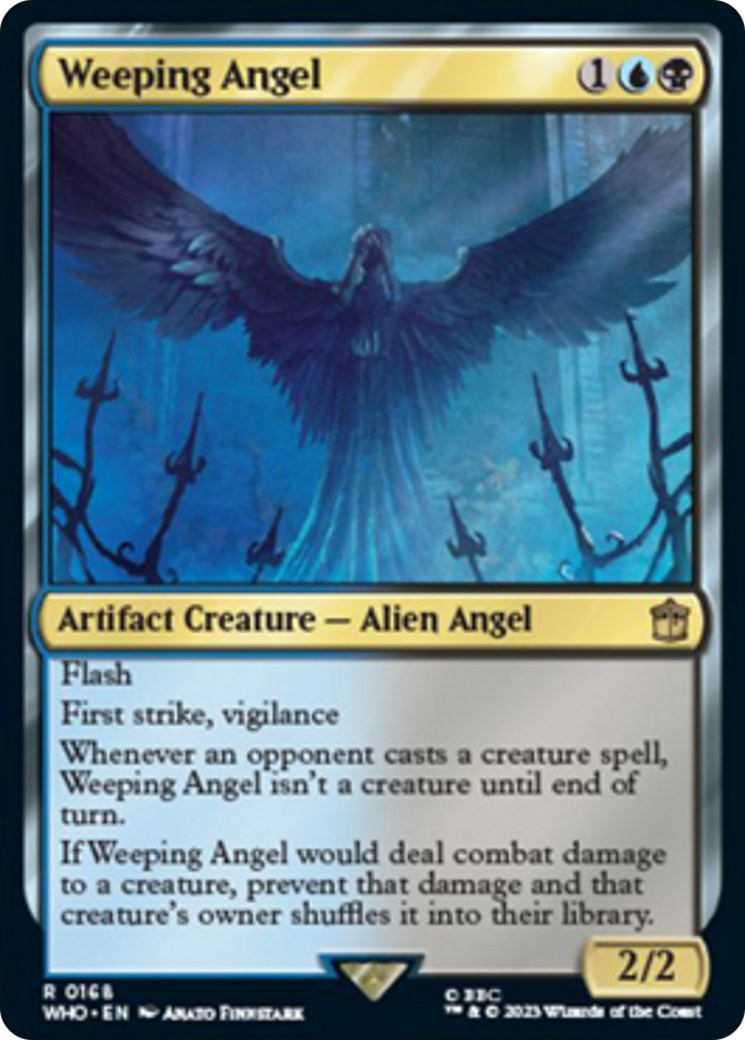 Weeping Angel [Doctor Who] | Jomio and Rueliete's Cards and Comics