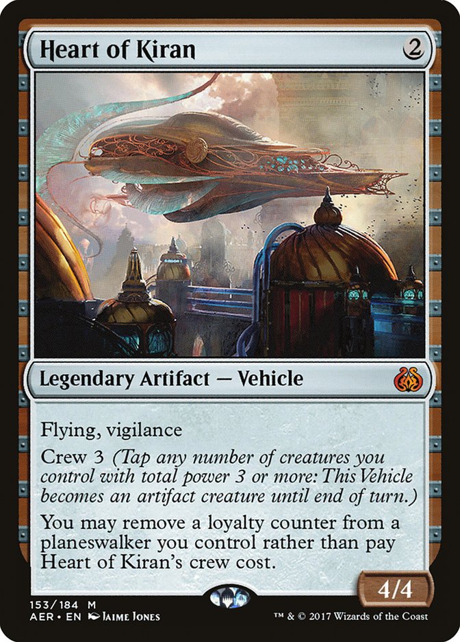 Heart of Kiran [Aether Revolt] | Jomio and Rueliete's Cards and Comics