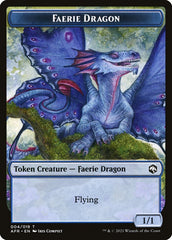 Wolf // Faerie Dragon Double-Sided Token [Dungeons & Dragons: Adventures in the Forgotten Realms Tokens] | Jomio and Rueliete's Cards and Comics