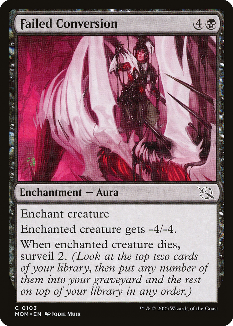 Failed Conversion [March of the Machine] | Jomio and Rueliete's Cards and Comics