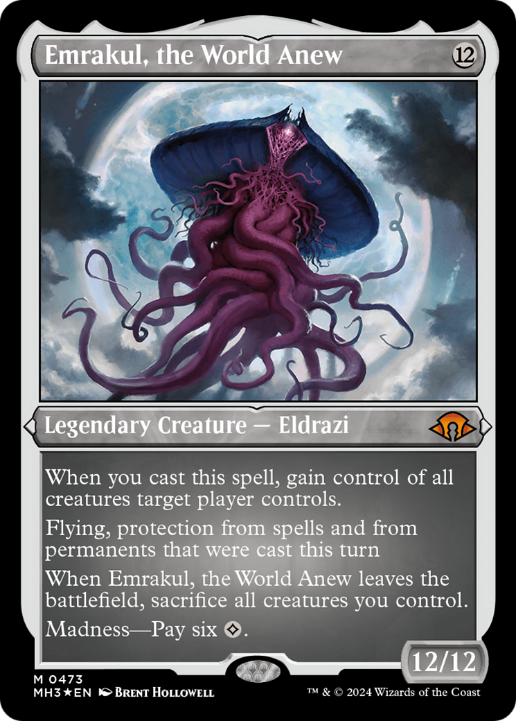 Emrakul, the World Anew (Foil Etched) [Modern Horizons 3] | Jomio and Rueliete's Cards and Comics