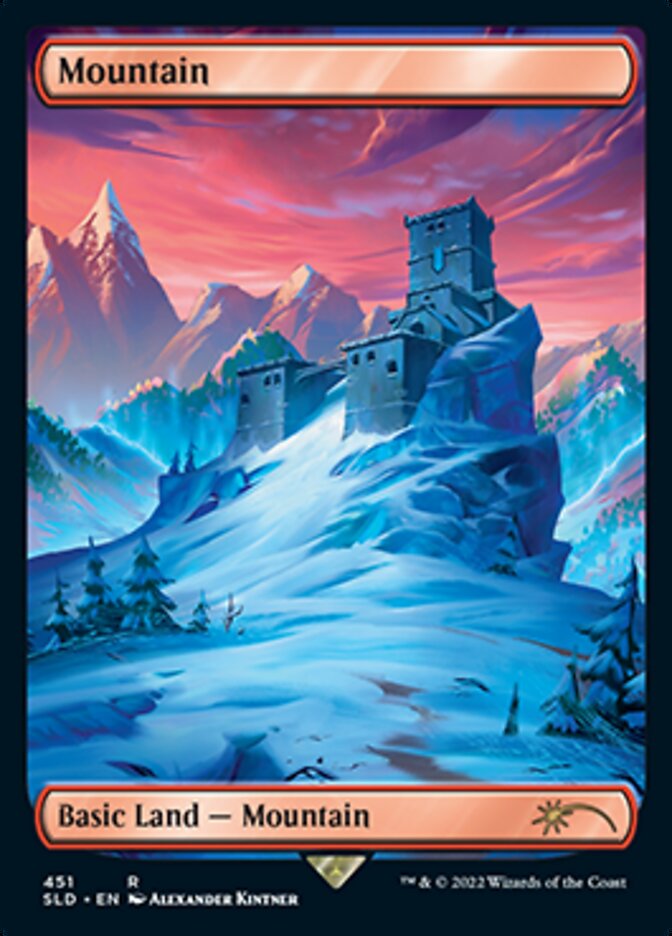 Mountain (451) [Secret Lair Drop Series] | Jomio and Rueliete's Cards and Comics