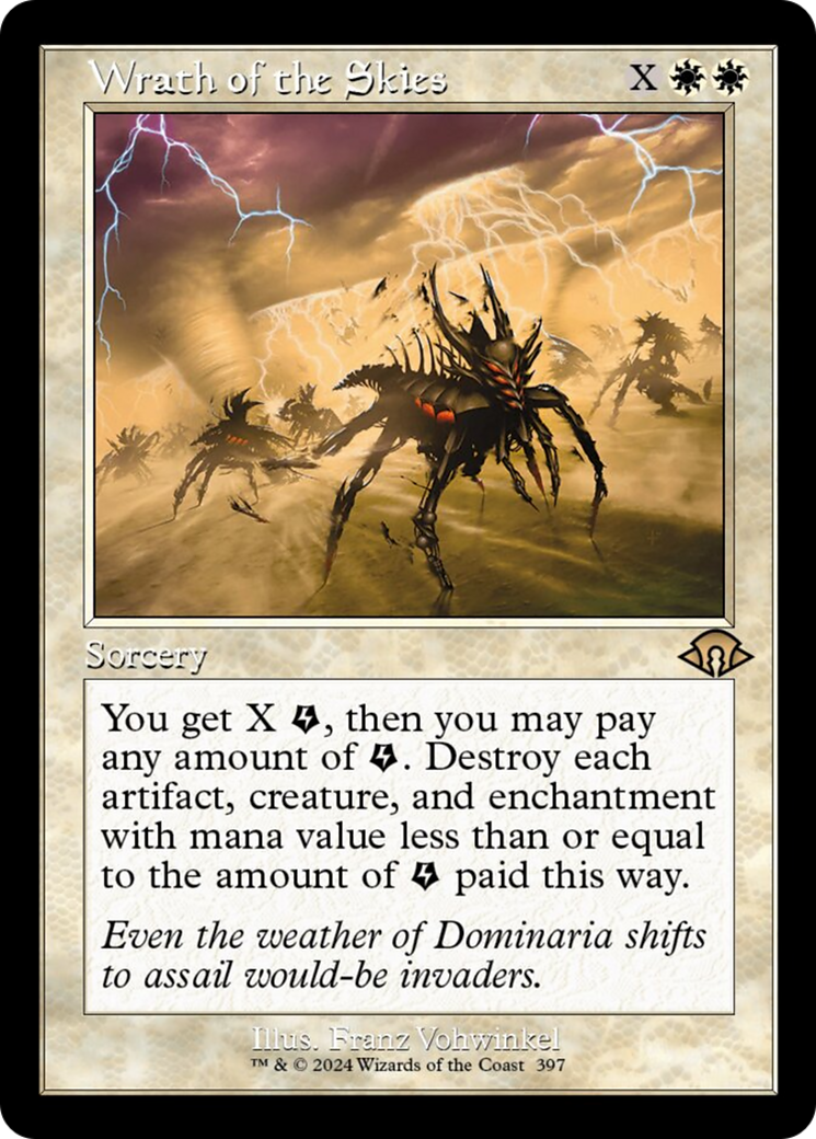 Wrath of the Skies (Retro) [Modern Horizons 3] | Jomio and Rueliete's Cards and Comics