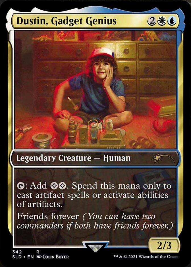 Dustin, Gadget Genius [Secret Lair Drop Series] | Jomio and Rueliete's Cards and Comics