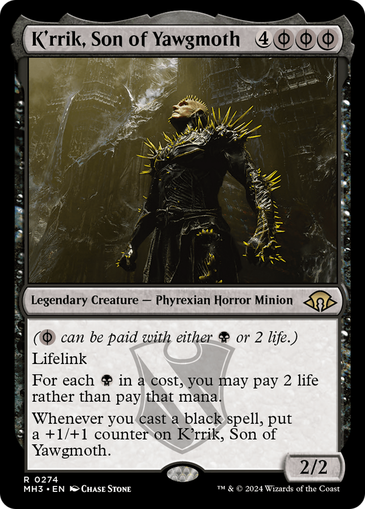 K'rrik, Son of Yawgmoth [Modern Horizons 3] | Jomio and Rueliete's Cards and Comics