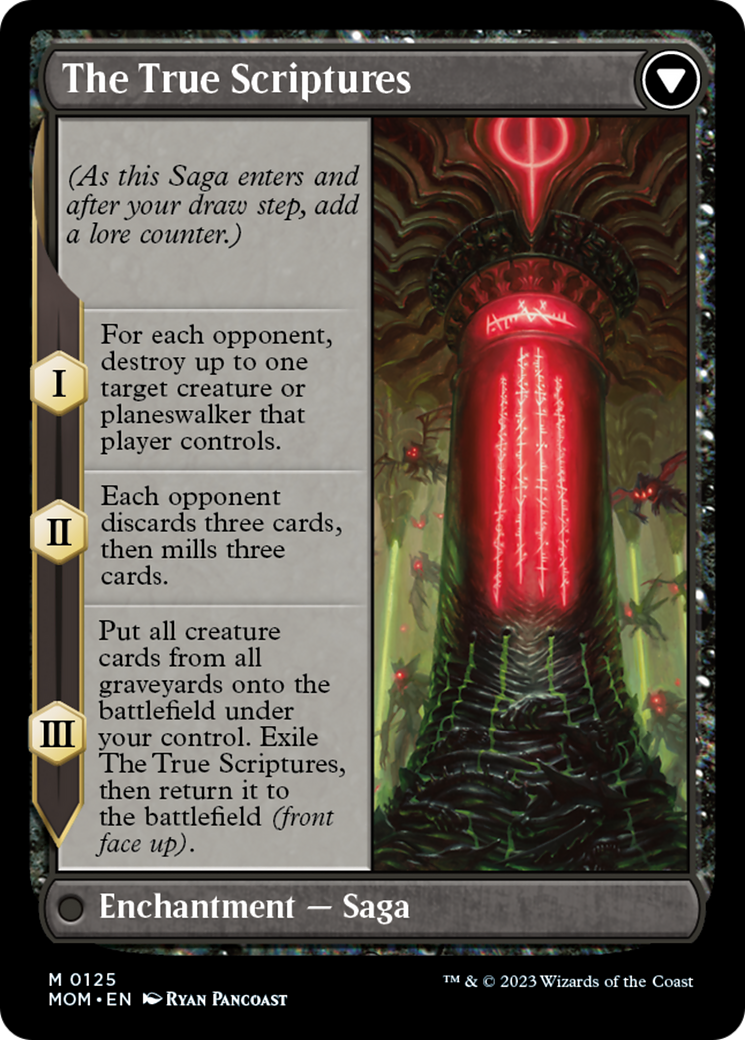 Sheoldred // The True Scriptures [March of the Machine] | Jomio and Rueliete's Cards and Comics