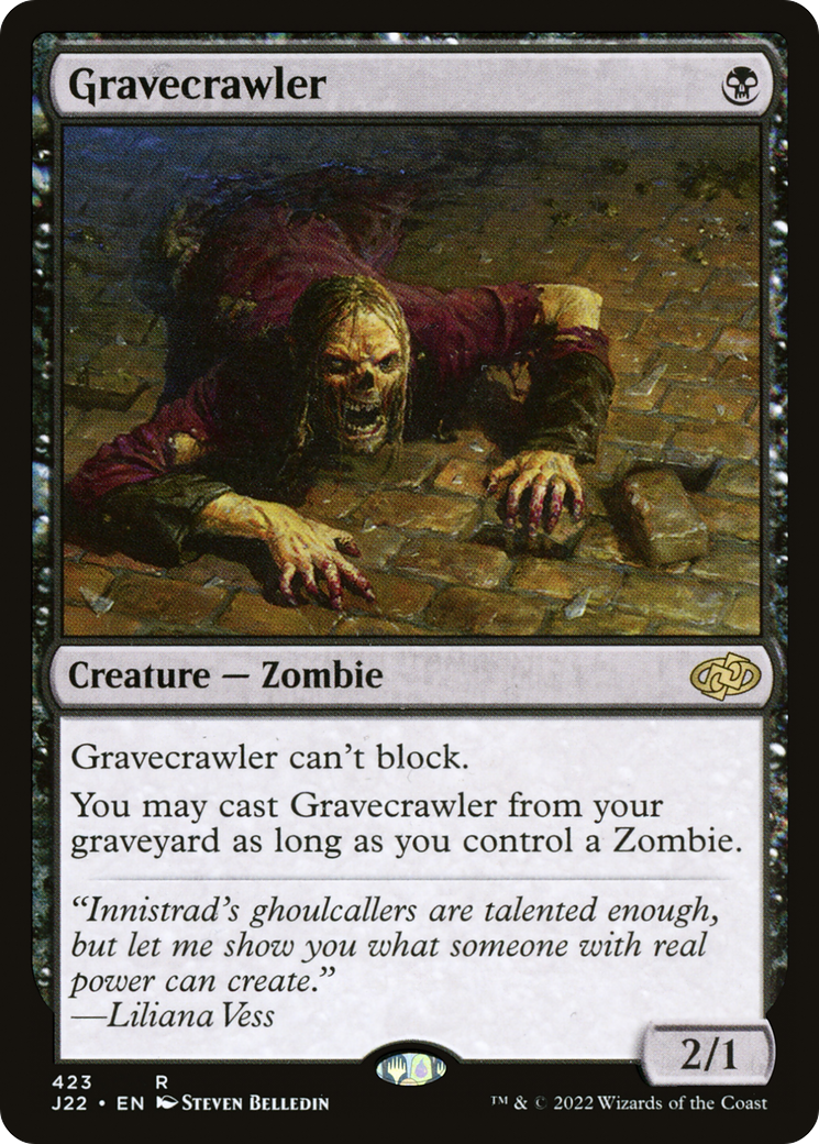 Gravecrawler [Jumpstart 2022] | Jomio and Rueliete's Cards and Comics