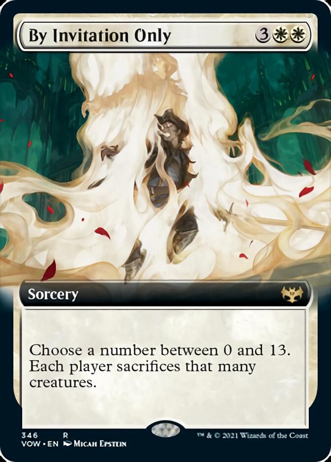 By Invitation Only (Extended Art) [Innistrad: Crimson Vow] | Jomio and Rueliete's Cards and Comics