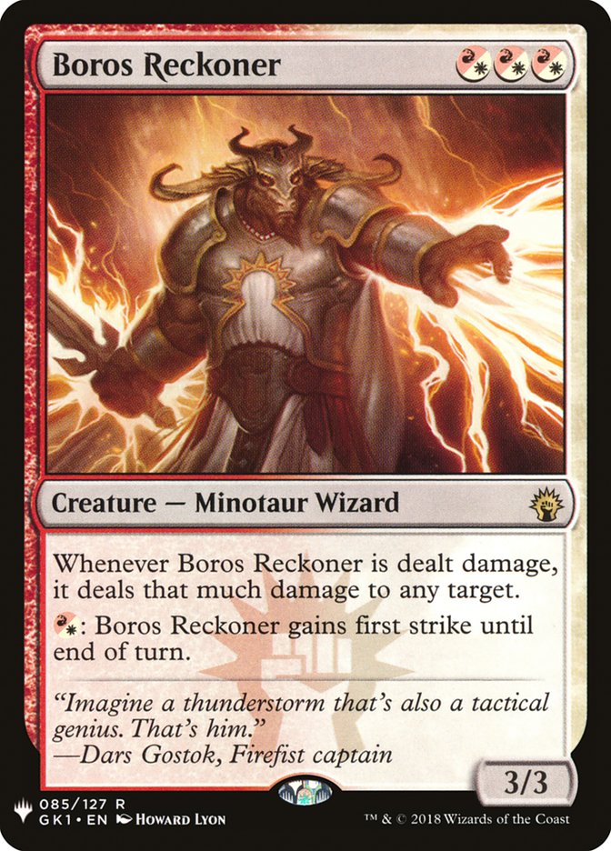 Boros Reckoner [Mystery Booster] | Jomio and Rueliete's Cards and Comics