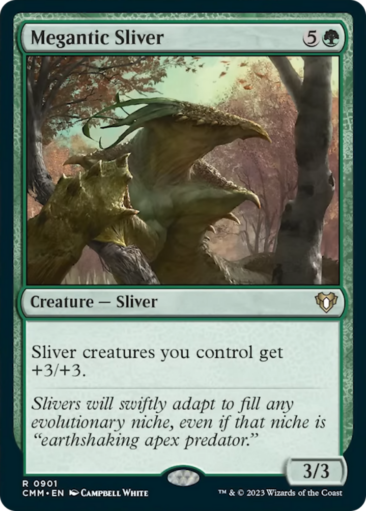 Megantic Sliver [Commander Masters] | Jomio and Rueliete's Cards and Comics