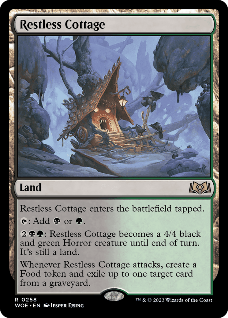 Restless Cottage [Wilds of Eldraine] | Jomio and Rueliete's Cards and Comics