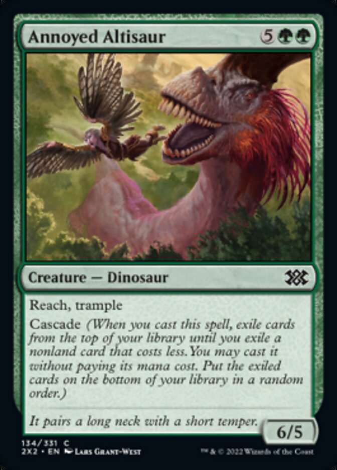 Annoyed Altisaur [Double Masters 2022] | Jomio and Rueliete's Cards and Comics