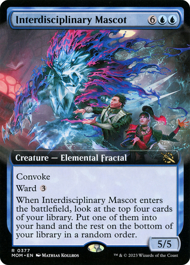 Interdisciplinary Mascot (Extended Art) [March of the Machine] | Jomio and Rueliete's Cards and Comics