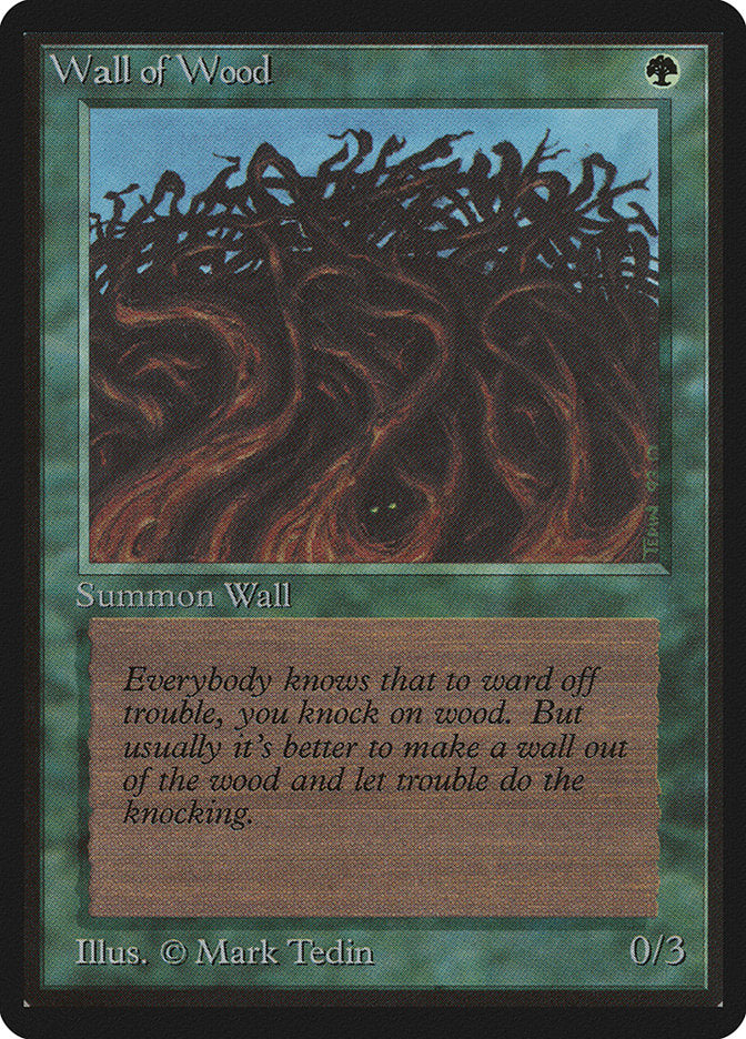 Wall of Wood [Beta Edition] | Jomio and Rueliete's Cards and Comics