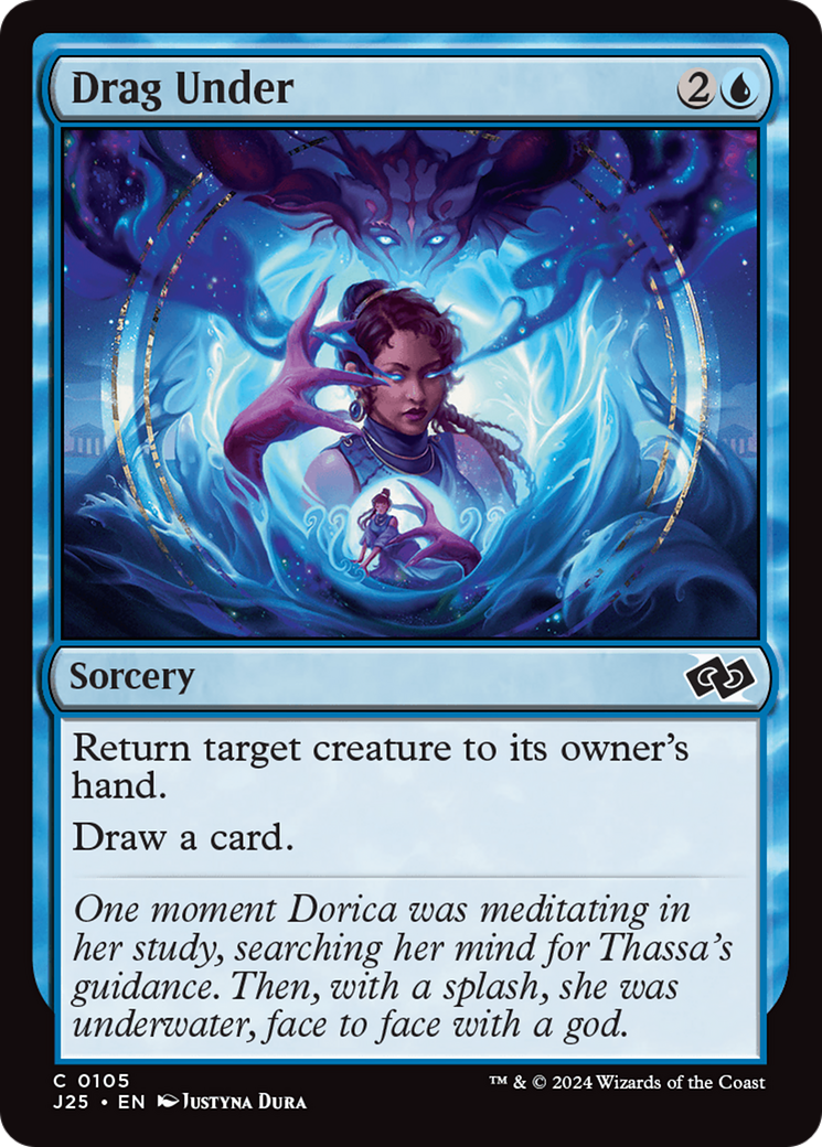 Drag Under [Foundations Jumpstart] | Jomio and Rueliete's Cards and Comics