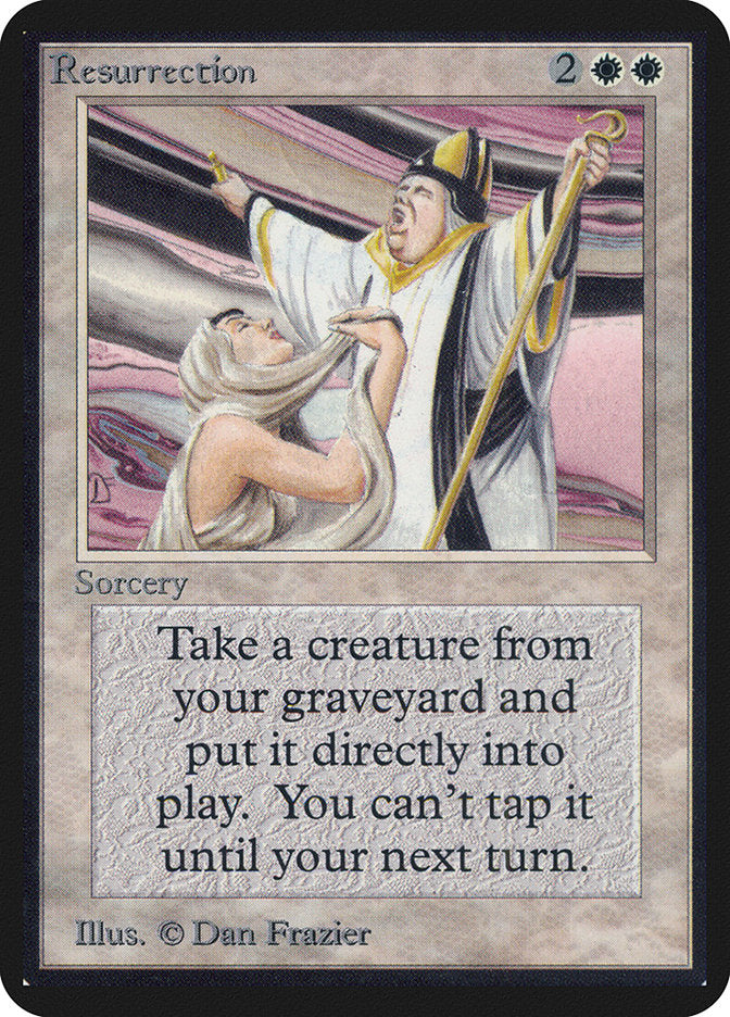 Resurrection [Alpha Edition] | Jomio and Rueliete's Cards and Comics
