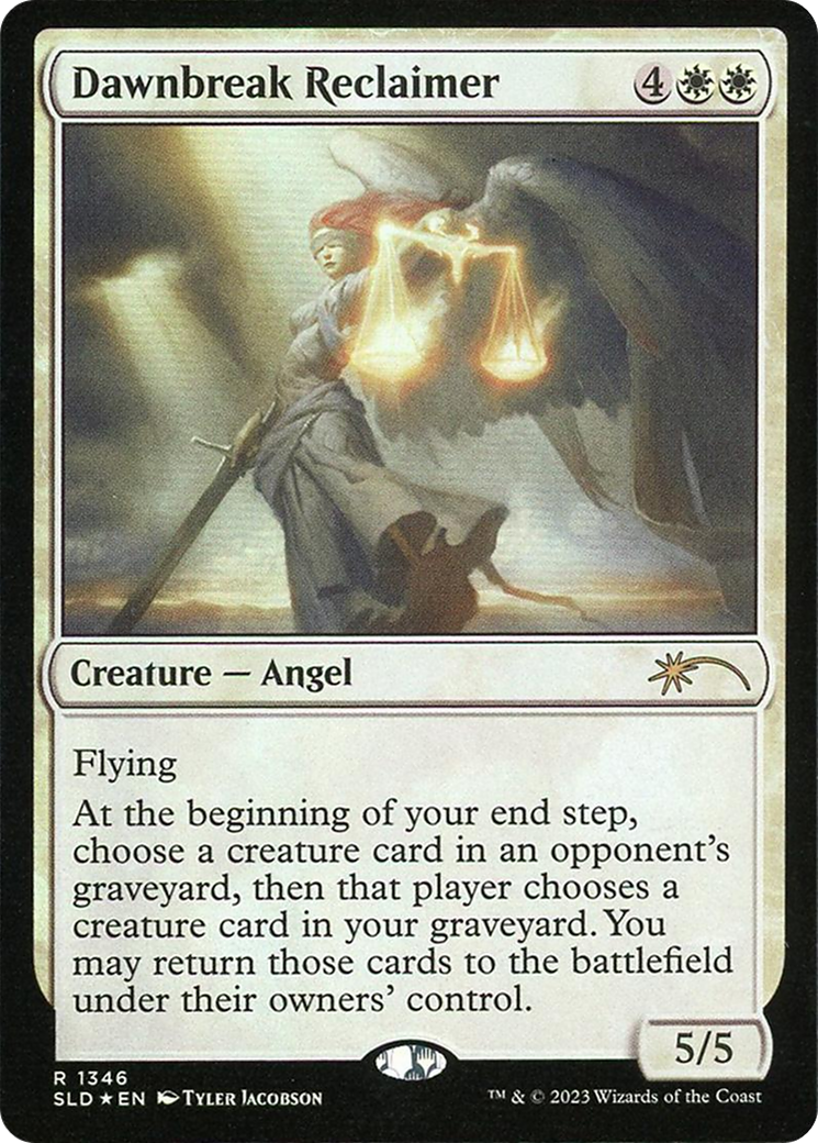 Dawnbreak Reclaimer [Secret Lair: Angels] | Jomio and Rueliete's Cards and Comics
