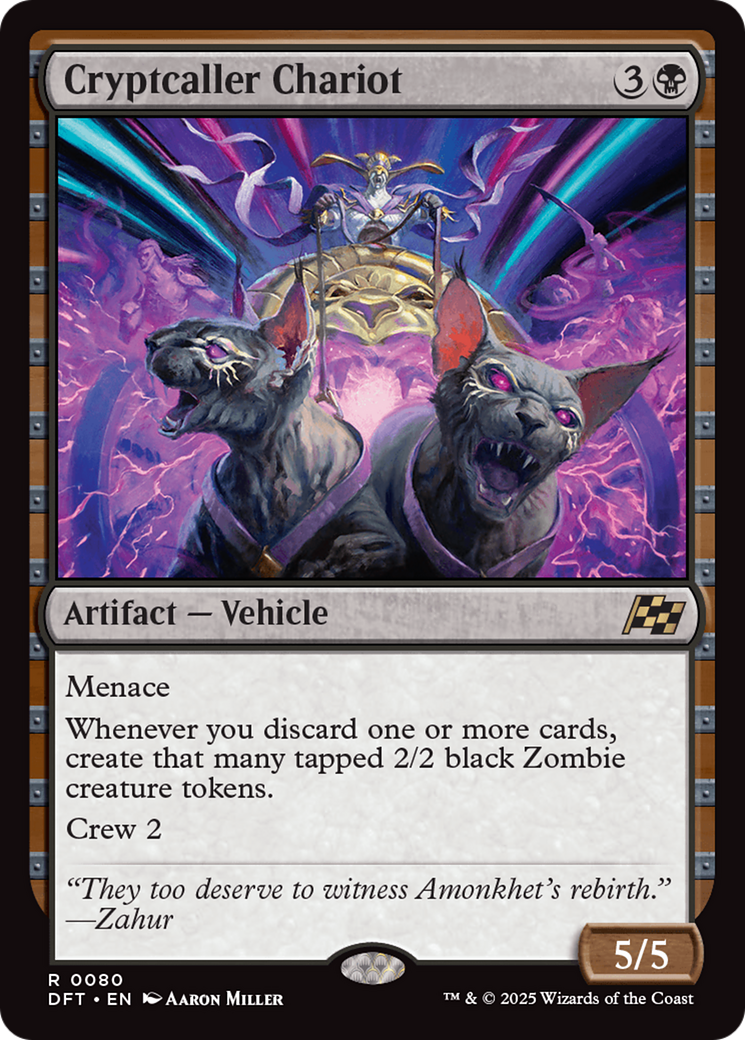 Cryptcaller Chariot [Aetherdrift] | Jomio and Rueliete's Cards and Comics